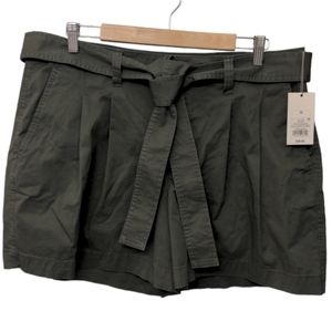 Women's High-Rise Pleat Front Shorts - A New Day